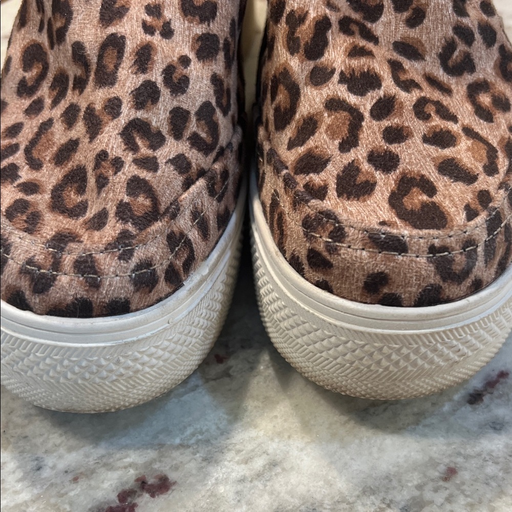 Buckle- Very G Leopard Print High-Top Sneakers - Picture 3 of 4